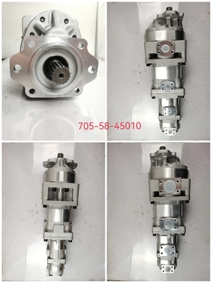 705-58-45010 Komatsu Gear Pump Loader WA250-5 WA250-6 WA250PZ-6 WA320-5