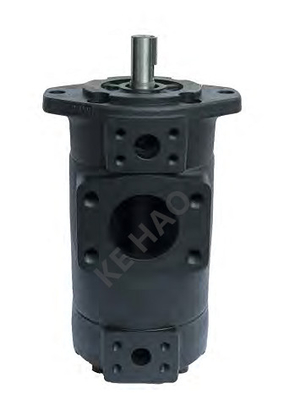 Black Hydraulic Gear Pump / Original Cat 424b Hydraulic Pump Powerful