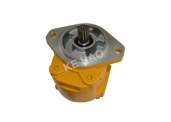 705-21-32051  D85A-21 D85P-21 D85E-21 D85C-21-A Bulldozer Pump / Cast Iron Hydraulic Gear Pumps Silver Color