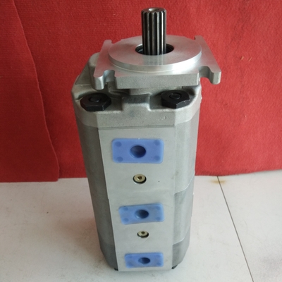 CBKP Aluminum Pump  Square cover Spline Silvery Compact Original  Gear Pump For Engineering Machinery And Vehicle