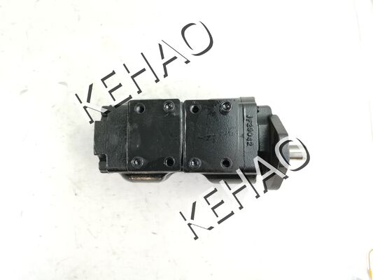 quality  JCB Hydraulic Gear Pump JCB36+29 Flat Key Left Rotation High Pressure with 16cm³ Displacement and 250 bar High Pressure Gear Pump OEM ODM factory
