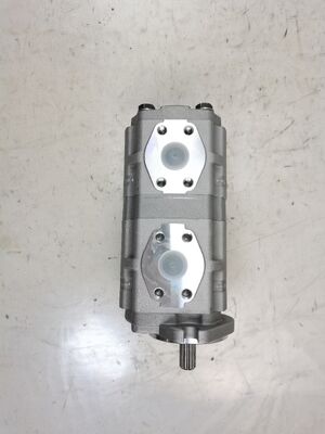 quality  Komatsu Hydraulic Gear Pump KRP4 Series Oil Pump KRP4-27+17 Iron Aluminum alloy materialsl Pump with 150bar-250bar Pressure Replacement for Heavy machinery factory
