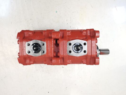 quality  NABCO Gear Pump for Concrete Machinery Pump NABCO-56+50-A1 Cast Iron and Aluminum alloy materials Triple Hydraulic Pump One year warranty Factory Supply factory