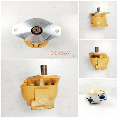 High Pressure 160KG-250KG Hydraulic Gear Pump with 3G4867 Motor and 10cc Horsepower for Caterpillar D6D Bulldozer