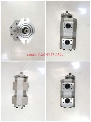 Compact Original Loader Gear Pump For Engineering Machinery And Vehicle CBKUL-F427+F427-AFΦL