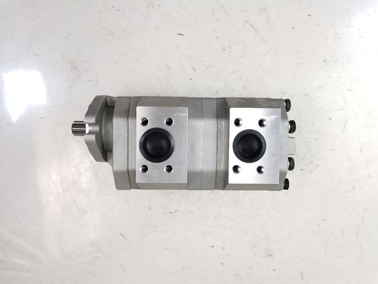 Compact Original Loader Gear Pump For Engineering Machinery And Vehicle CBKUL-F427+F427-AFΦL