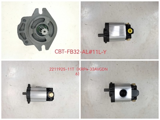 CBT-FB32-ALΦ11L-Y(2211925-11T(KRP4-33AVGDN6)  CBT Series Aluminum Gearpump For DUMP TRUCKS / FORKLIT / CRANES