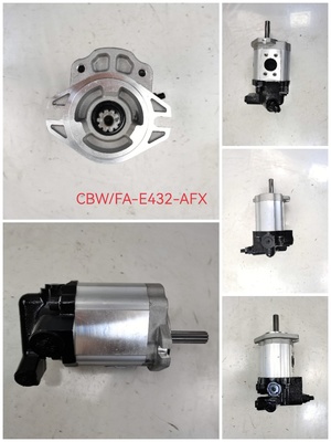 CBW+FA-E432-AFX Forklift Gear Pump / Hydraulic Gear Pump OEM Service