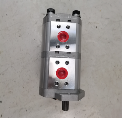 16+16 10T L Flange-1 Hydraulic Pump Steel and aluminum alloys  160kPa-250kPa Middle and high pressure external meshing gear pump Hydraulic Pump Heavy Machinery