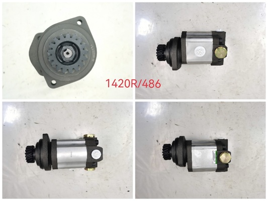 1420R-486 Gear Pump / Hydraulic Gear Pump Agricultural Machinery Hydraulic for Komatsu Parts Steering device OEM Service