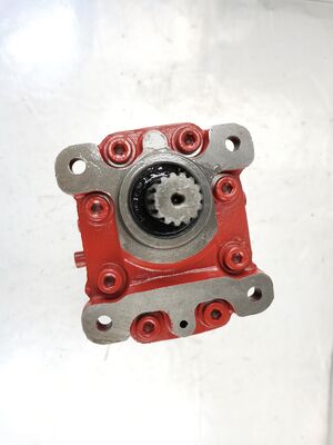 NABCO Series Hydraulic Gear Pump NABCO-15TLC-4(56+50-A1-12) Aluminum Alloy and irion Materials Hydraulic Oil Pump for Excavator