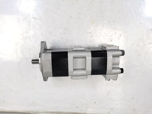3 Stage Hydraulic Gear Pump234-60-72100 High Quality  Iron and Aluminum alloy materials  Range for Construction Machinery Factory Supply Hydraulic Parts