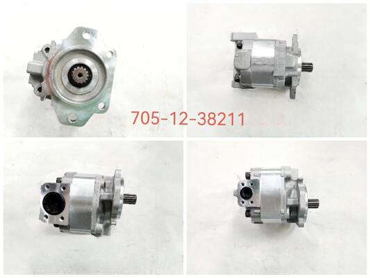 705-12-38211 Hydraulic Gear Pump Used in HD465/HD605 Shantui Bulldozer Factory Customizaton