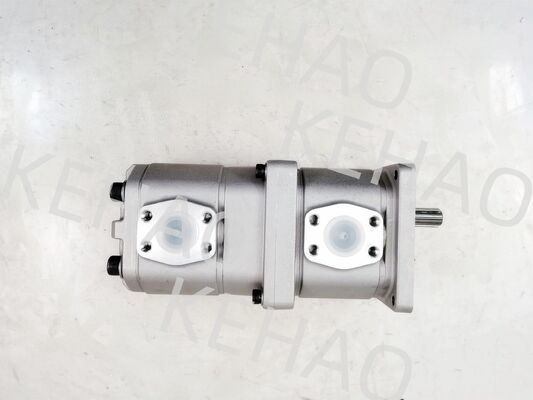 Hydraulic Gear Pump Gear Pumps for Heavy Machines Steering and Power Device Oil Pump Part Number 704-56-11101 Aluminium Alloy