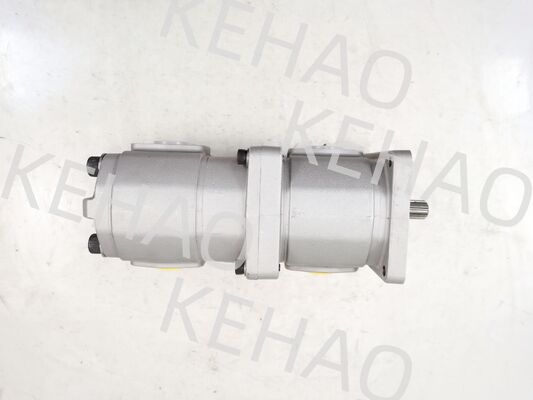 Hydraulic Gear Pump Gear Pumps for Heavy Machines Steering and Power Device Oil Pump Part Number 704-56-11101 Aluminium Alloy