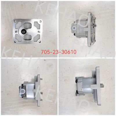Komatsu Hydraulic Gear Pump 705-23-30610 Aluminum Alloy and irion Materials Hydraulic Oil Pump for Komatsu WA600-3D Machinery