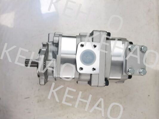 Heavy machinery Hydraulic Gear Pump 705-52-30A70 made of aluminium alloy designed for construction equipment hydraulic power and fluid transfer