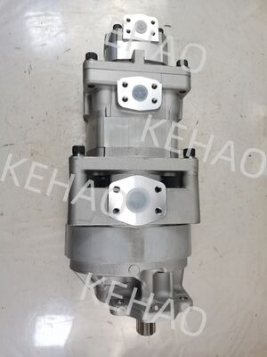 SAR4-140+(3)71+(1)22 Gear Pump 705-58-44050 High Quality Steering and Power device oil pump Hydraulic Spare Parts Used in Komatsu Machinery D375A 112KG