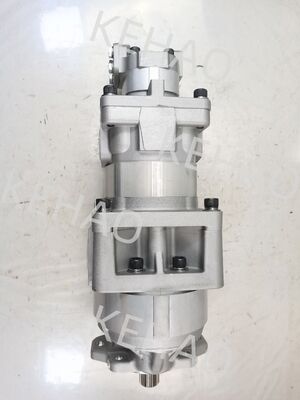 SAR4-140+(3)71+(1)22 Gear Pump 705-58-44050 High Quality Steering and Power device oil pump Hydraulic Spare Parts Used in Komatsu Machinery D375A 112KG