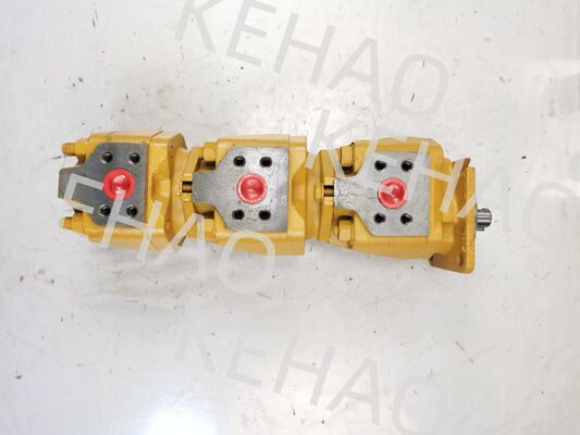Steel Hydraulic Gear Pump ACT-0-03733-17 with no Tooth 11KW Yellow Color Power and 160KG-250KG Pressure for Industrial Applications