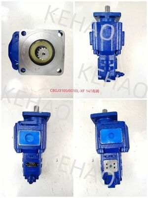 Compact Original CBGJ3100-0010L-XF 14T with Valve Gear Pump For Agricultural Machinery And Construction Equipment Gear Pump