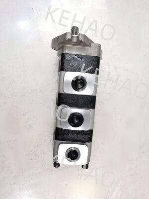 High Quality Hydraulic Gear Pump CBKSL2-G25+G16+G16-A1T11Φ13L Stainless Steel OEM customizable gear pump  1 Year Warranty