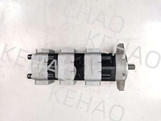 High Quality Hydraulic Gear Pump CBKSL2-G25+G16+G16-A1T11Φ13L Stainless Steel OEM customizable gear pump  1 Year Warranty