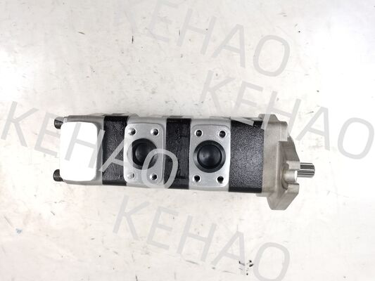 High Quality Hydraulic Gear Pump CBKSL2-G25+G16+G16-A1T11Φ13L Stainless Steel OEM customizable gear pump  1 Year Warranty