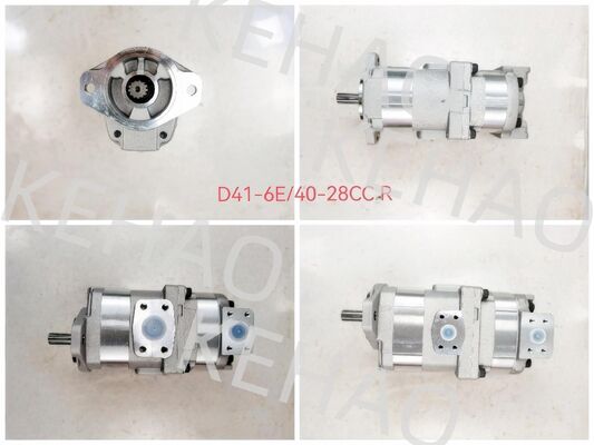 One-Year Warranty Middle and high pressure external meshing gear pump D41-6E+40-28CCR 11Kw 1060 Used in Construction Equipment for Komatsu