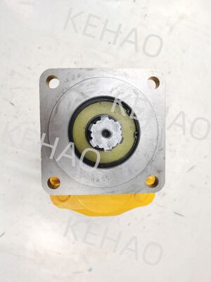 JHP3166L 6T/ JHP2063L 6T Bulldozer Pump Cast Iron Aluminum Alloy Material Hydraulic Gear Pumps  Yellow Color Rate of Flow 200 for CAT