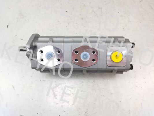 High Quality Hydraulic Gear Pump part number KRP4-14+14+10-11T-R Gear Pump for Heavy Machinery High Pressure Industrial Grade Gear Oil Pump