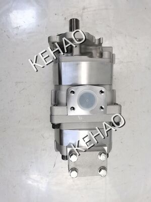 2 Stage Hydraulic Gear Pump 705-52-30220/SAR 80+56 GearPump Range for WA380-1 Komatsu Machinery Factory Supply Hydraulic Parts