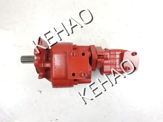 Customize KYB Hydraulic Gear Pump KYB5171+KFR4-17L Size(53MM+47MM)  Industrial Grade Gear Oil Hydraulic Replacement Factory Supply