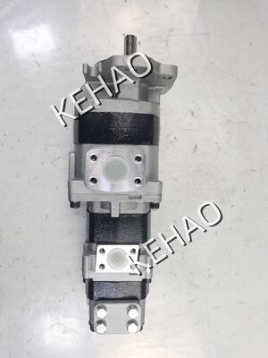 Factory Supply Hydraulic Gear Pump SAL2-45+SB25+21-13TR Iron and Aluminum alloy materials 3-stage Oil Transfer Pump OEM ODM with One Year Warranty