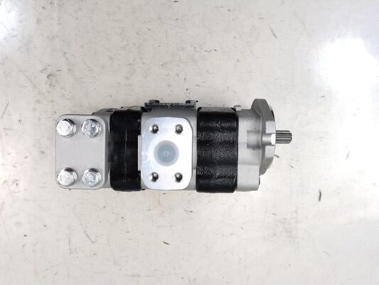 Hydraulic Gear pump 23A-60-11102/KFP4-27+17 R 10T Industrial Grade Gear Oil Pump Alloy Material Hydraulic Replacement Spare Parts One Year Warranty