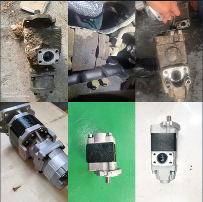 Customize Komatsu Hydraulic Gear Pump 705-55-47000 3-stage Industrial Grade Gear Hydraulic Pump For Construction Equipment Factory Supply