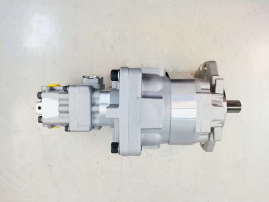 Komatsu Hydraulic Gear pump 705-56-33120 Industrial Grade Gear Oil Pump Cast Iron Hydraulic Spare Parts Replacement for Excavator One Year Warranty