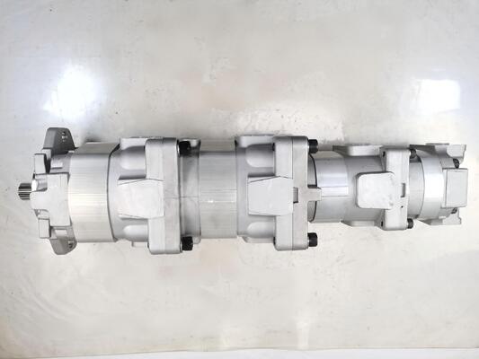 Wheel Loader Hydraulic Gear Pump 705-56-36070 Iron Aluminum alloy materialsl 4-Stages Gear Pump with 200bar Pressure for Komatsu Industrial machinery