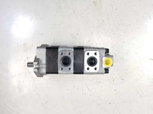 Kawasaki Hydraulic Gear Pump CBKSL-F27+F20+F9.5-AT12ΦL/STYB27+20+9.5L419-13T Iron Aluminum alloy materialsl Gear Pump with 150bar-250bar Double Pump