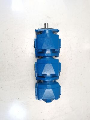 For Rexroth Hydraulic Gear Pump GXPO-AOD10WRTB-10WRTB10AB6R with High Flow of Rate Cast Iron Oil Gear Pump 3-stage For Construction Heavy Equipment