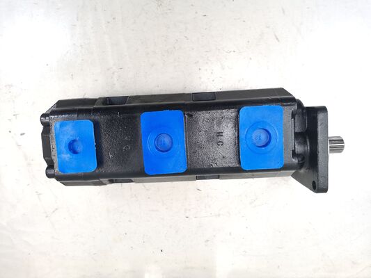 JHP Series Hydraulic Gear Pump JHP2080+2080+2040 R Cast Iron and Aluminum alloy materials Single Oil Transfer Pump OEM ODM Certification Steering device