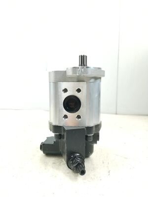 KEHAO Hydraulic Gear Pump Displament 36CC with 10 Teeth Shaft Pump Iron Aluminum alloy Hydraulic Spare Parts for Construction machinery Factory Supply