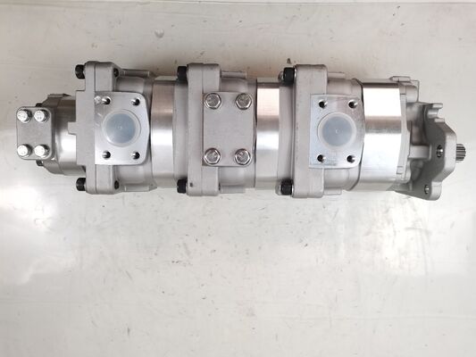Factory Supply Komatsu Gear Pump SAL3-71+32+32+（1）20 Oil Pump Iron Aluminum alloy materialsl 150bar-250bar Pressure Replacement 4-stage pump