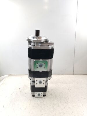Kawasaki 90ZV-5 Hydraulic Gear Pump 44083-61860/SDL30-71.4+50.4+（20） Cast Iron Hydraulic Spare Parts for Wheel Loaders Equipment