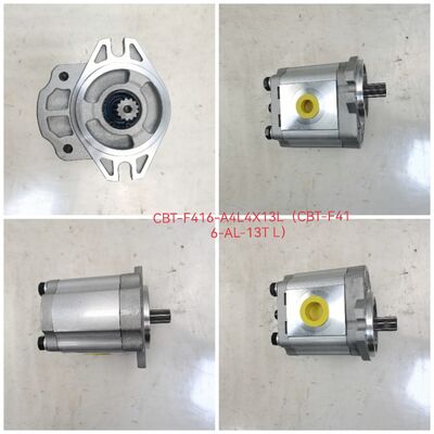 Komatsu Gear Pump CBT Series Hydraulic Gear Pump CBT-F416-A4L4X1 Cast Iron and Aluminum alloy materials Single Pump one year warranty Certification