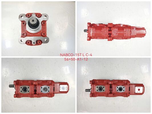NABCO Gear Pump Concrete Hydraulic Pump Iron and Aluminum alloy Industrial Grade Gear Oil Pump Replacement For Construction Machinery Factory Supply