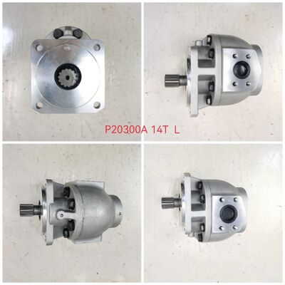 Forklifts Hydraulic Gear Pump P20300A With 14 Teeth Cast Iron and Aluminum alloy Oil Transfer Pump Heavy Machinery Repair Parts Customizable OEM ODM