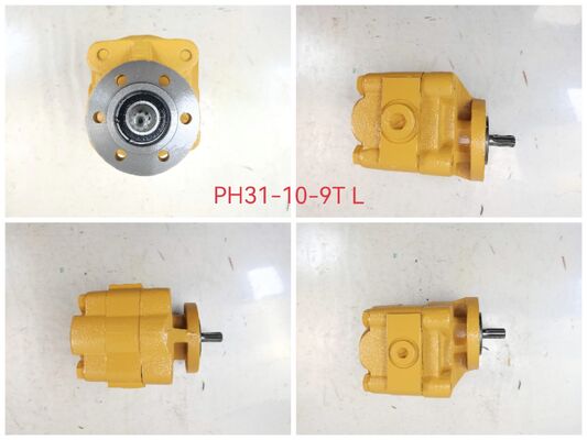Gear Pump Hydraulic Pump PH31-10-9T L Displacement Cast Iron  Aluminum alloy  Oil Gear Pump For Excavator Heavy Equipment ISO9001 certified Factory Supply