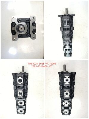 Customizable NABCO Gear Pump PHS3028-3028-V77 Hydraulic Pump Cast Iron and Aluminum alloy Oil Pump Replacement For Concrete Machinery Factory Supply