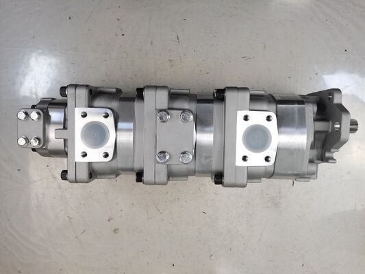 Komatsu Gear Pump 4-stage Hydraulic Pump SAR3-71+32+32+20 Cast Iron Aluminum alloy materialsl High Pressure Pump Hydraulic Parts for Loaders One year warranty